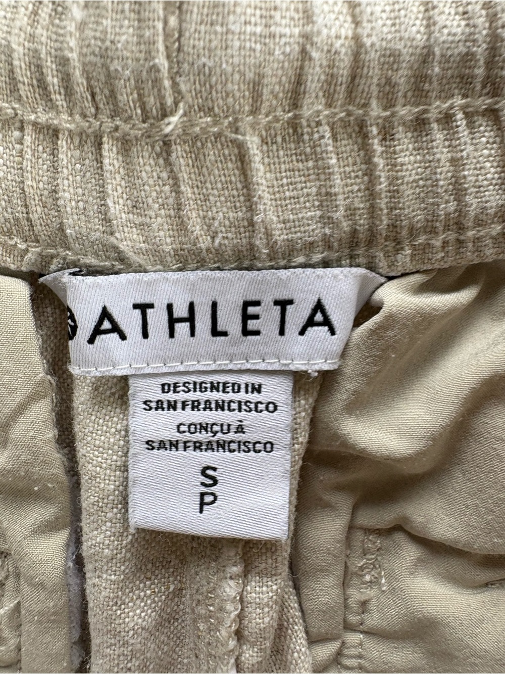 Athleta Retreat Wide Leg Linen Pants - Picture 9 of 14